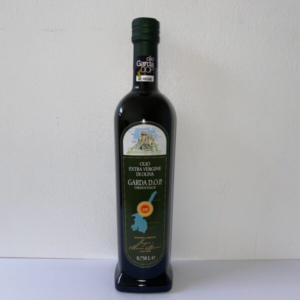 Extra virgin olive oil dop Lake East Garda