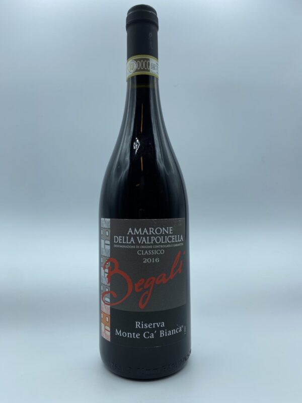 Begali Amarone Classico Riserva Monte Cá Bianca